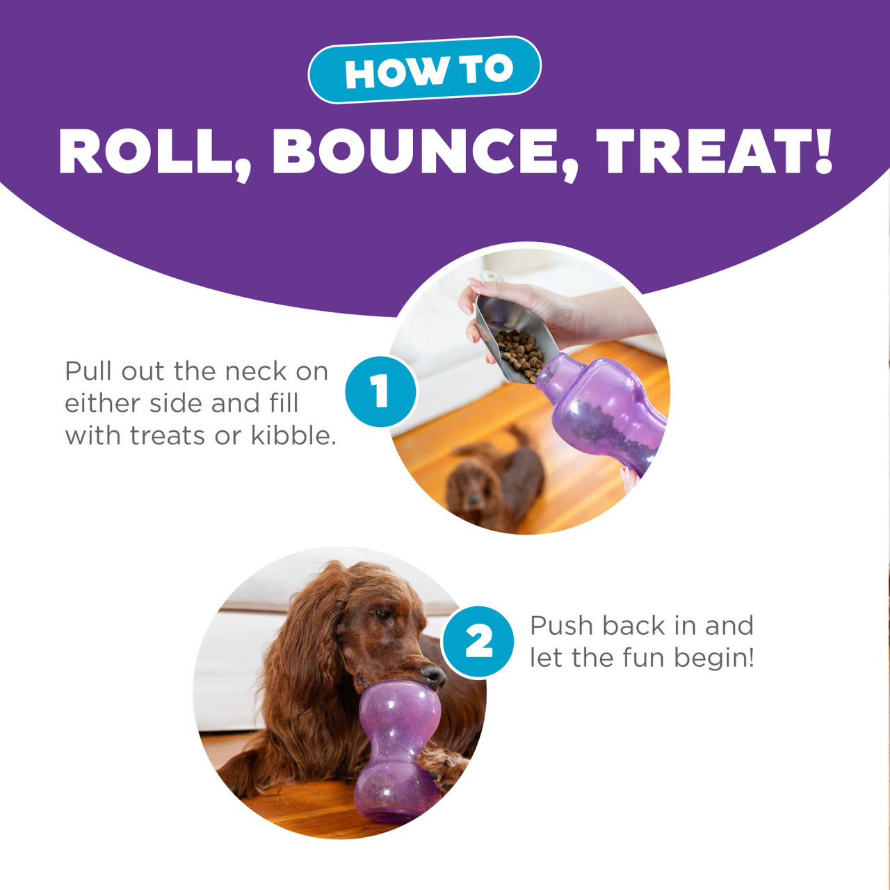 Planet Dog - Double Snoop Stuffer Dog Toy
