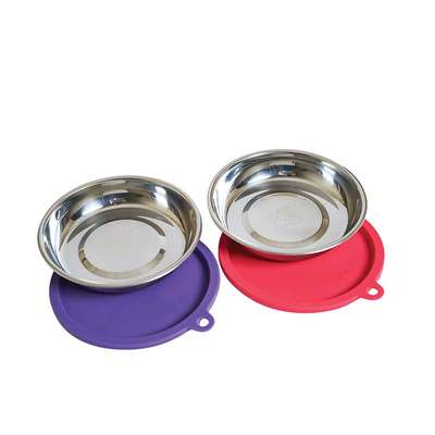 Messy Mutts - Raw Feeding Bowls - 2 pack w/ lids