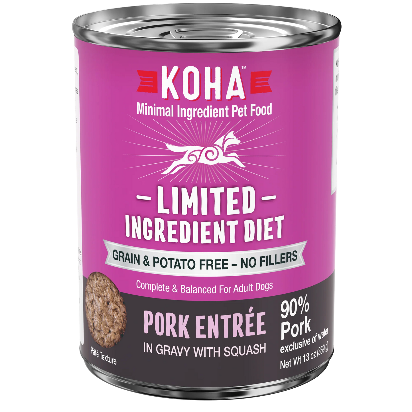 Koha - Wet Dog Food - LID 90% Meat Entree