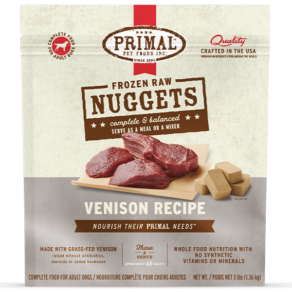 Primal - Dog Raw Frozen Nuggets (3 lb)