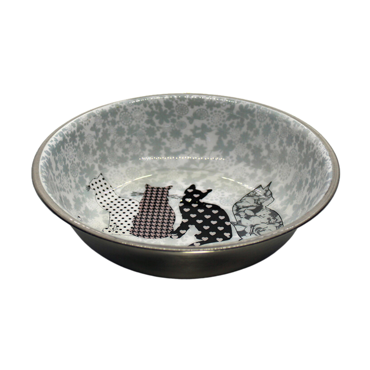 Baxter & Bella - Selecta Cat Bowl - Cat Pattern
