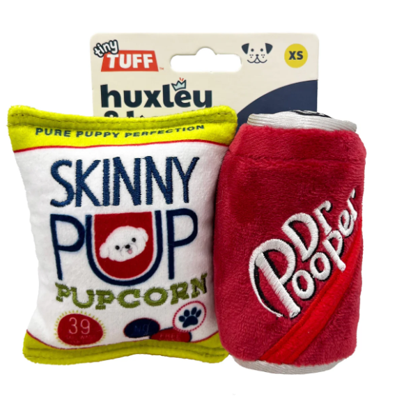 Huxley & Kent - Tiny Tuff - Pup 'N Pop Dog Toy