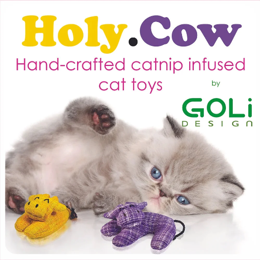 Goli Design - Holy Cow Cat Toy