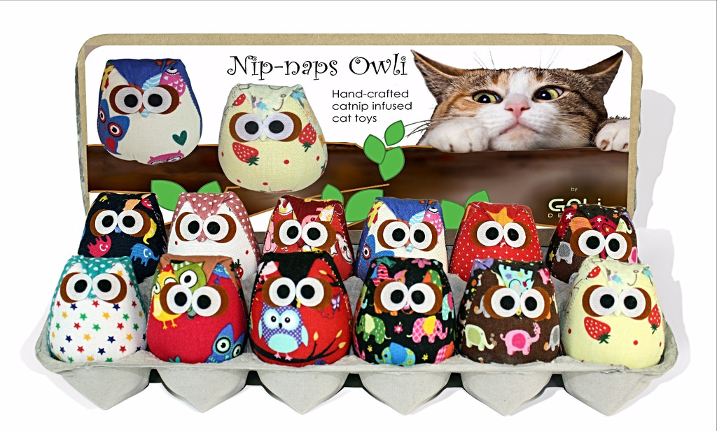 Goli Design - Nip-naps Owli Cat Toy