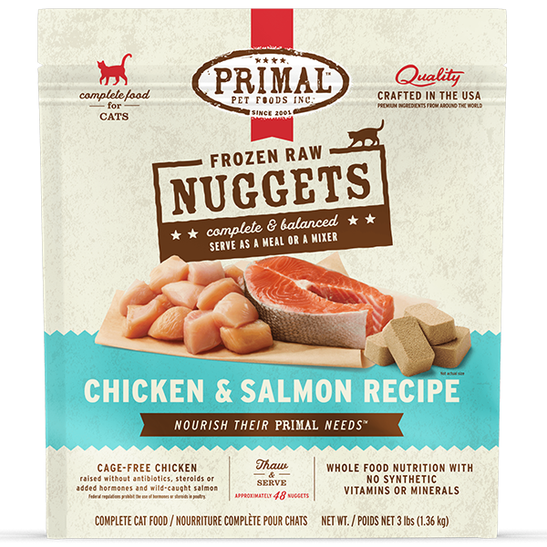 Primal - Cat Raw Frozen Nuggets (3 lb)