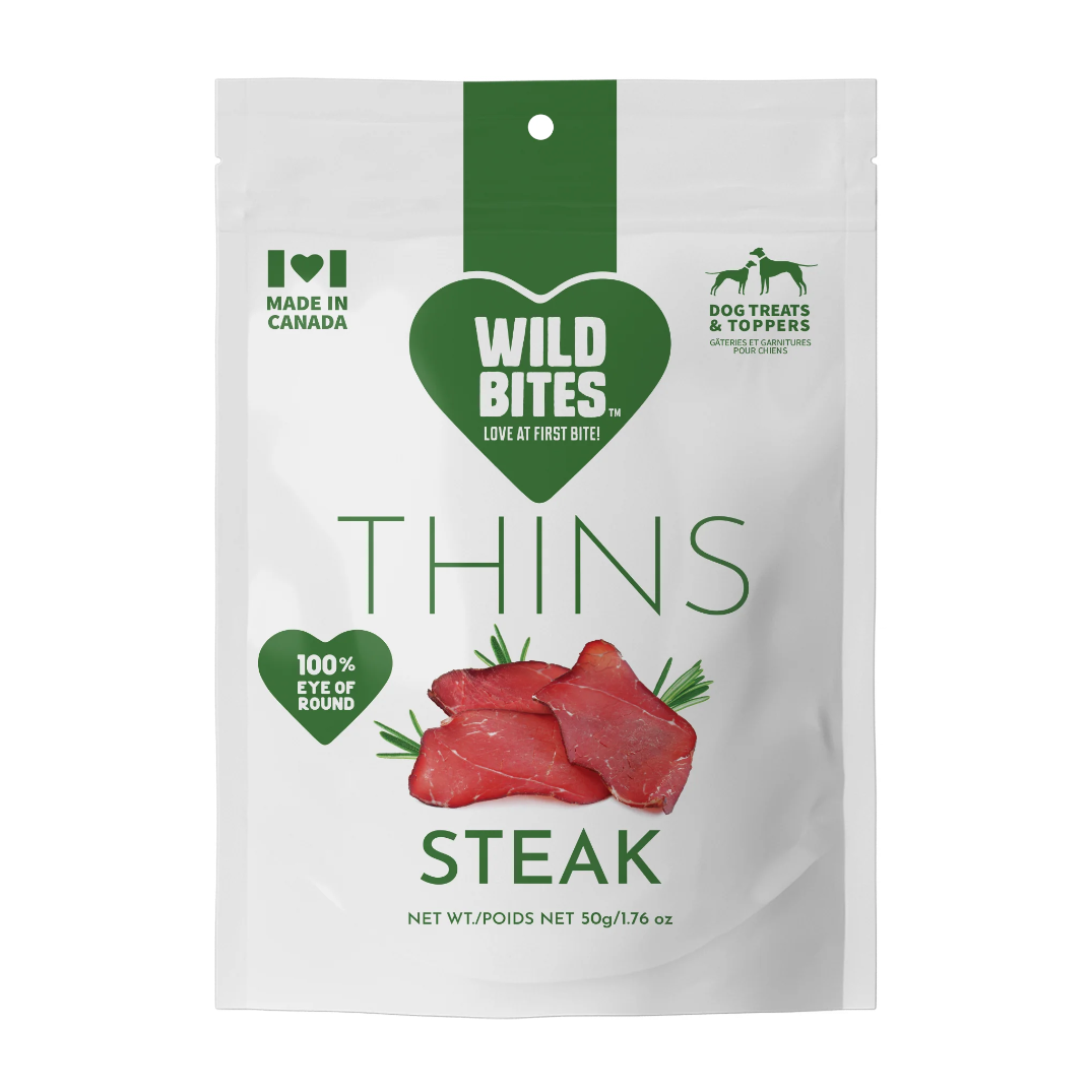 Wild Bites - Steak Thins - 50g