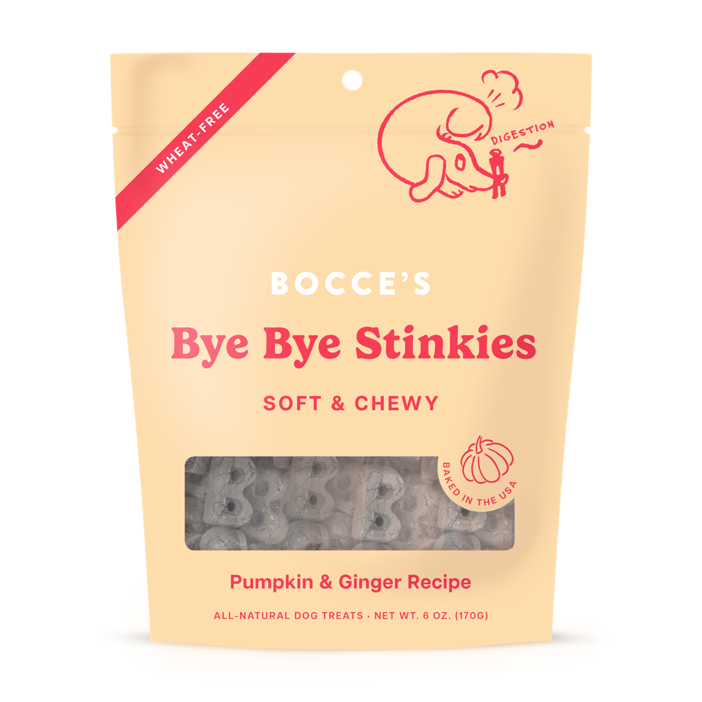 Bocce's Bakery - Bye Bye Stinkies Soft & Chewy Treats - 6oz