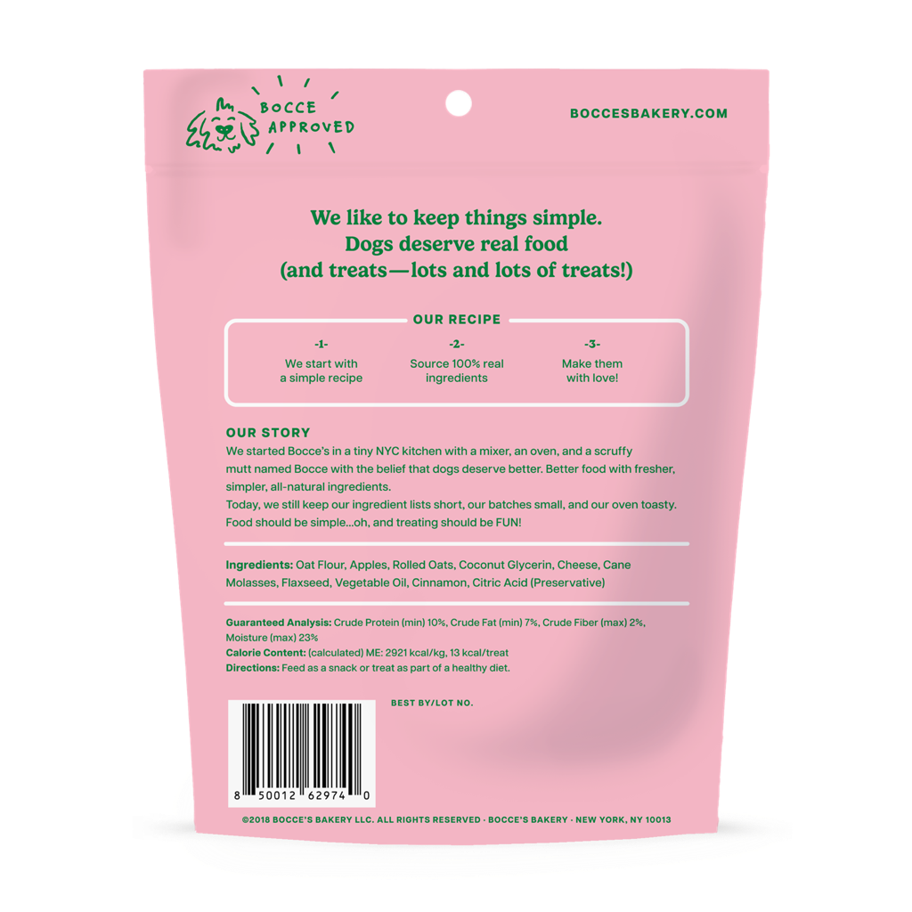 Bocce's Bakery - Fireside Apple Pie Soft & Chewy Treats - 6oz