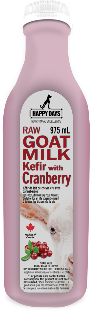 Happy Days Dairy - Raw Goat Milk Kefir with Cranberry