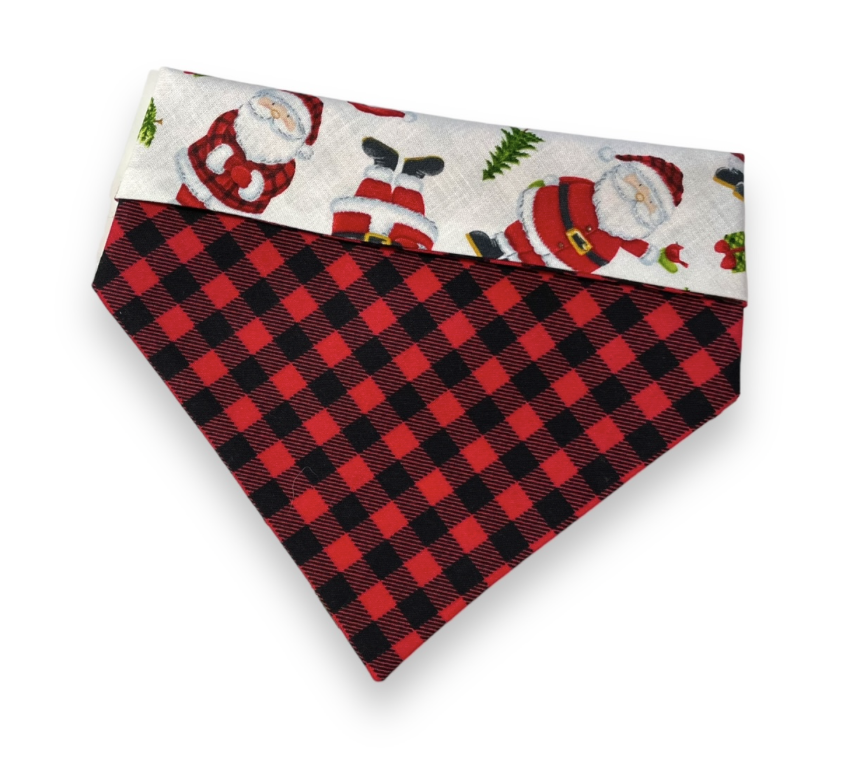 Collar Crazy Co - Farmhouse Santa Bandana