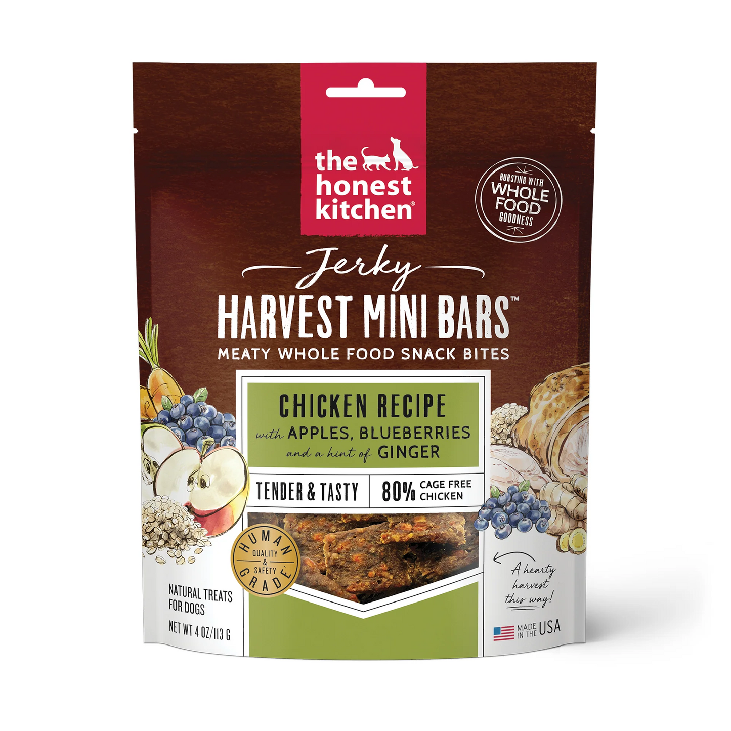 The Honest Kitchen - Jerky Harvest Mini Bars