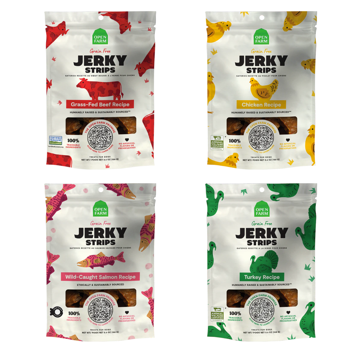 Open Farm - Jerky Strips - Dog Treats