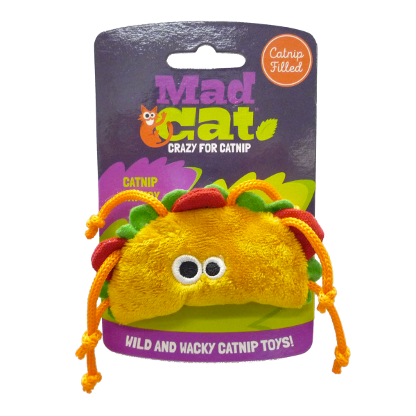 Mad Cat - Tabby Taco Catnip Cat Toy