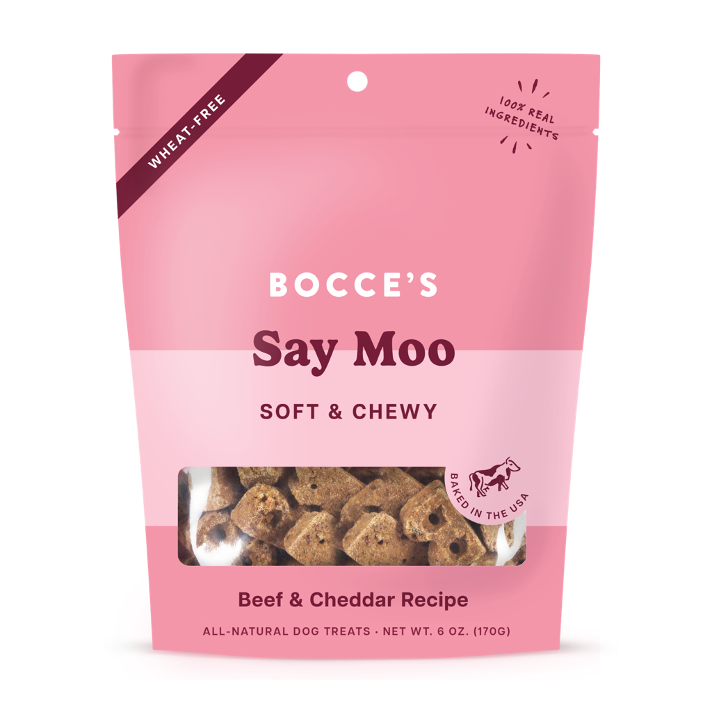 Bocce's Bakery - Say Moo Soft & Chewy Treats - 6oz