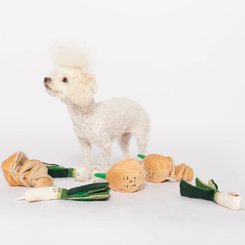 The Furryfolks - Green Onion Nosework Toy