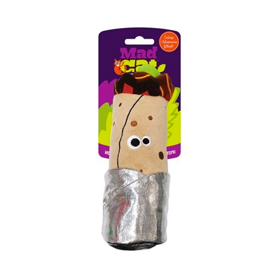 Mad Cat - Burrito Kicker Catnip Cat Toy
