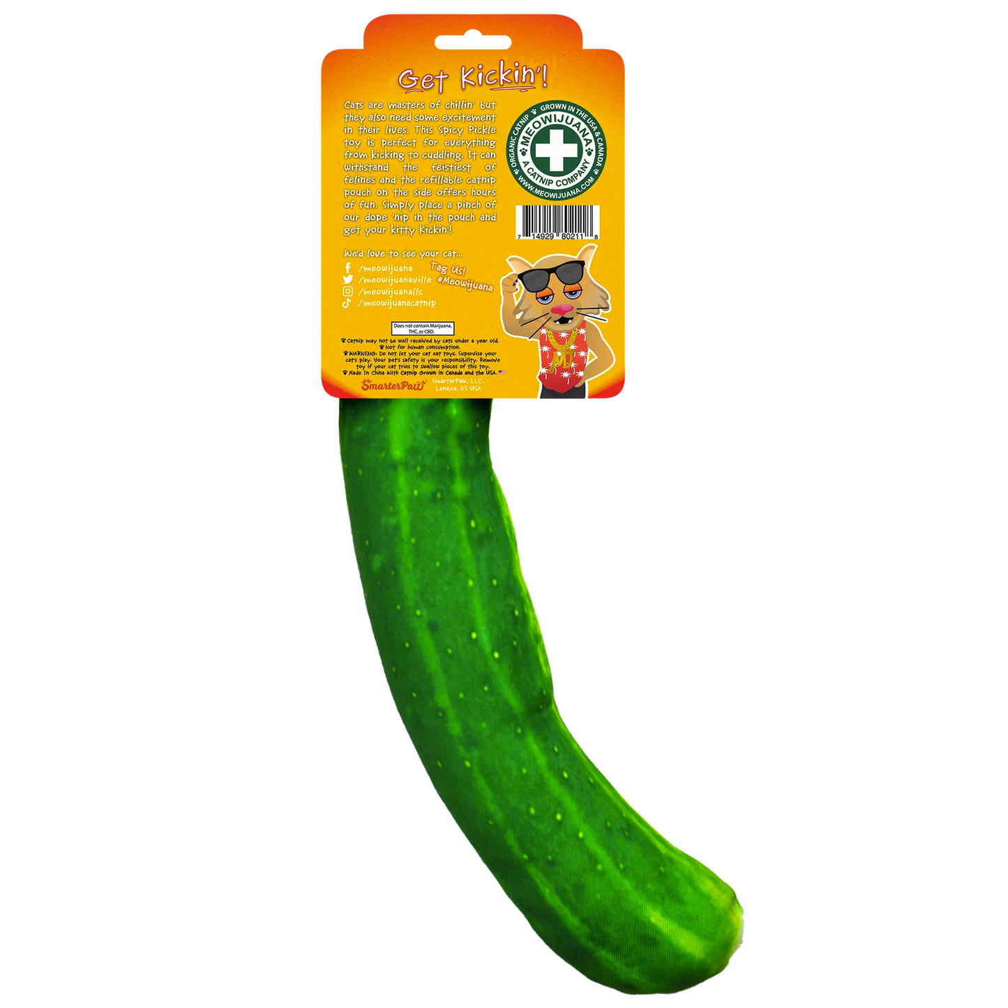 Meowijuana - Get Kickin' Refillable Spicy Pickle Kicker