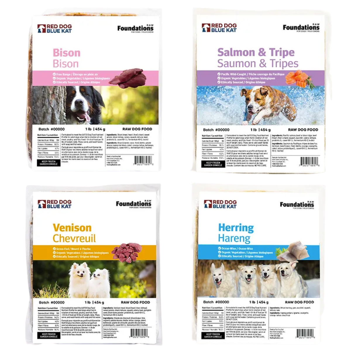 Red Dog Blue Kat - Foundations Raw - Raw Dog Food