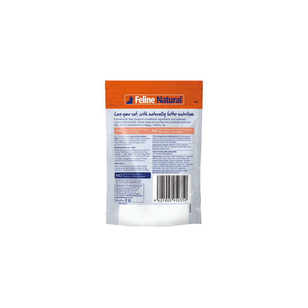 Feline Natural - Feast Pouch Cat Food - Variety Box