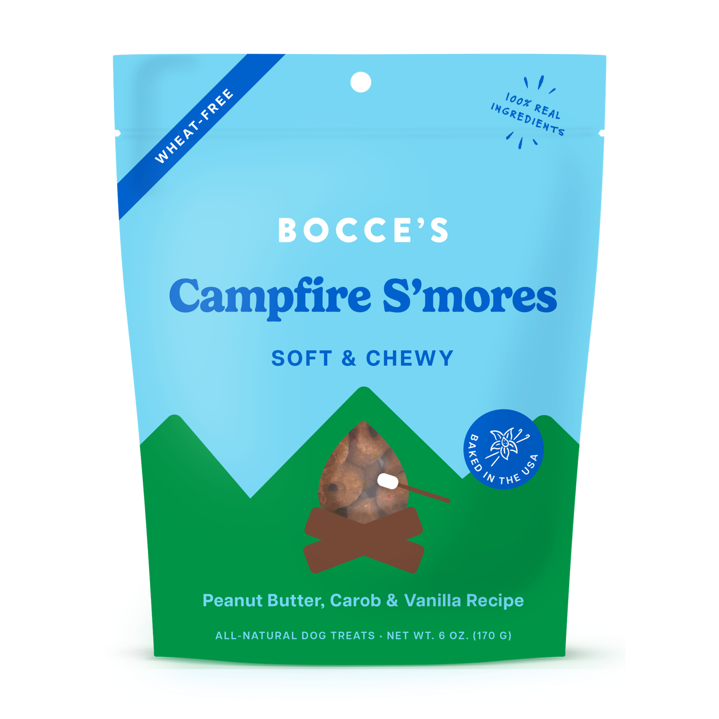 Bocce's Bakery - Campfire S'mores Soft & Chewy Treats - 6oz
