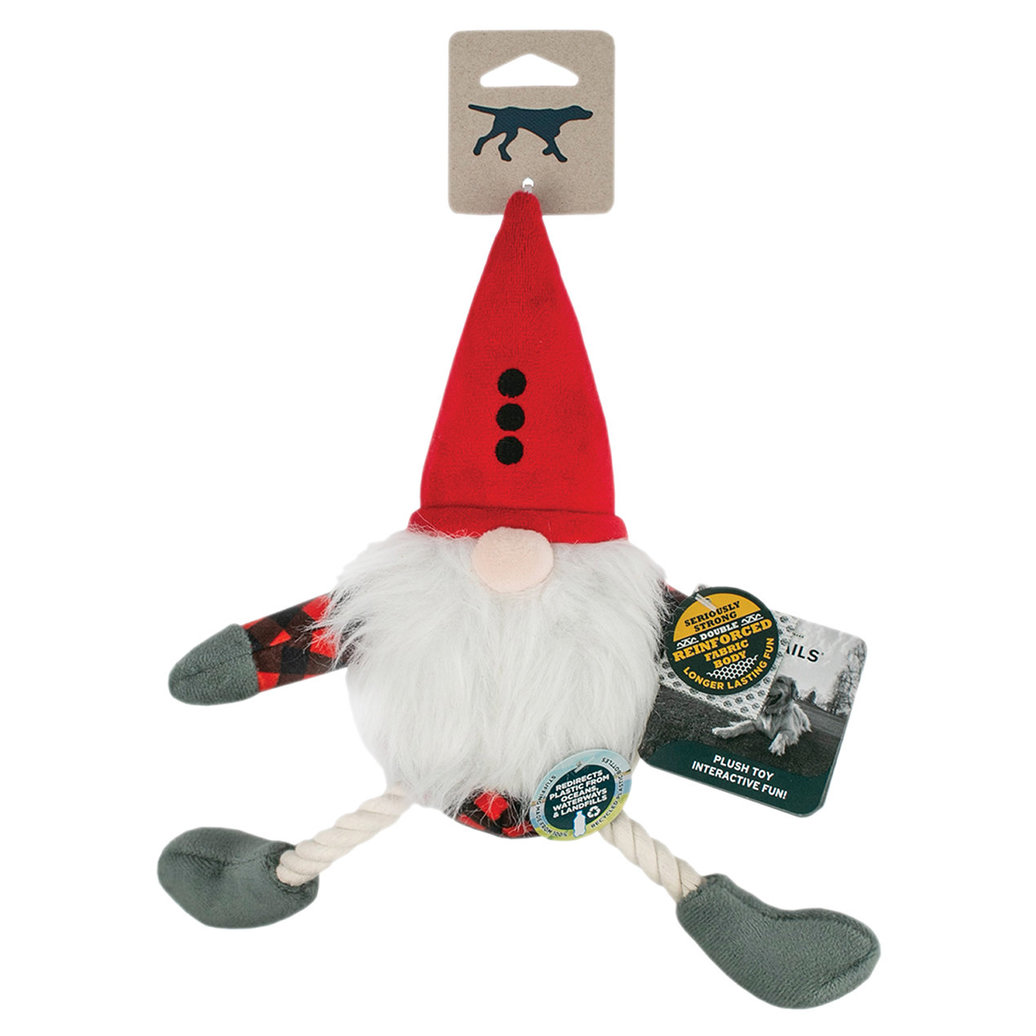 Tall Tails - Gnome Pull-Through Rope Tug Dog Toy