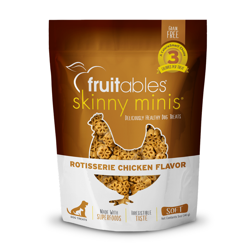 Fruitables - Rotisserie Chicken - Skinny Minis Treats