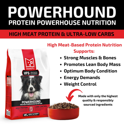 SquarePet - Dry Dog Food - PowerHound Series