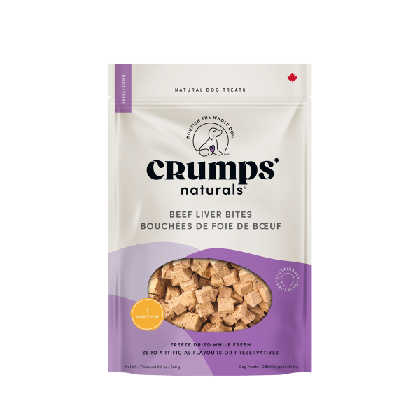 Crumps - Beef Liver Bites Dog Treats