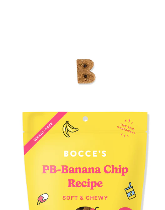 Bocce's Bakery - Peanut Butter Banana Chip Soft & Chewy Treats - 6oz