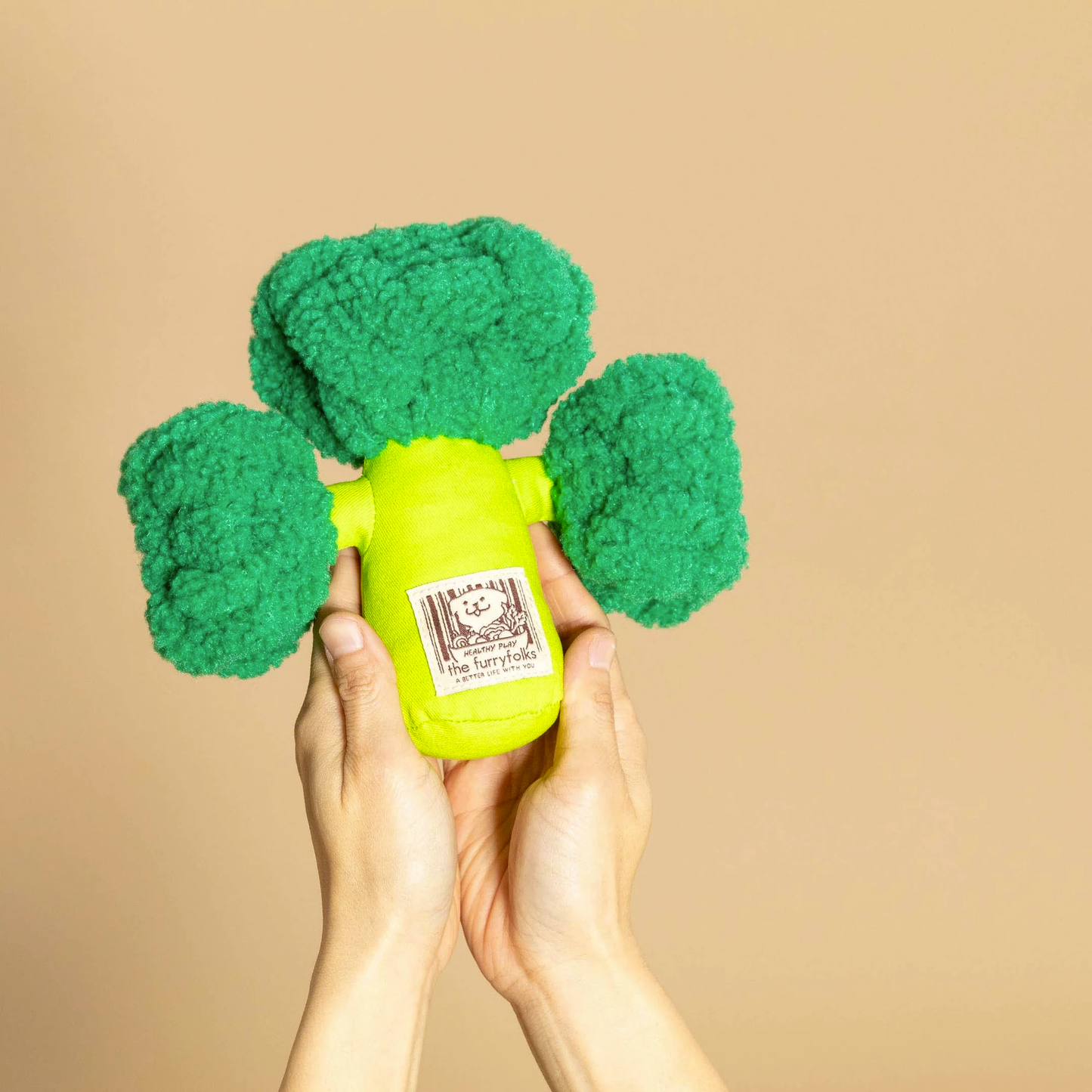The Furryfolks - Broccoli Nosework Toy