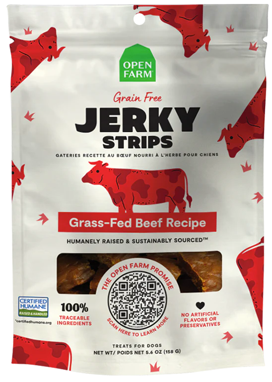 Open Farm - Jerky Strips - Dog Treats