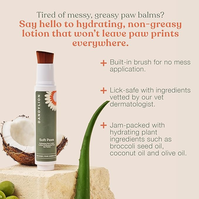 Dandylion - Soft Paws Hydrating Paw Lotion
