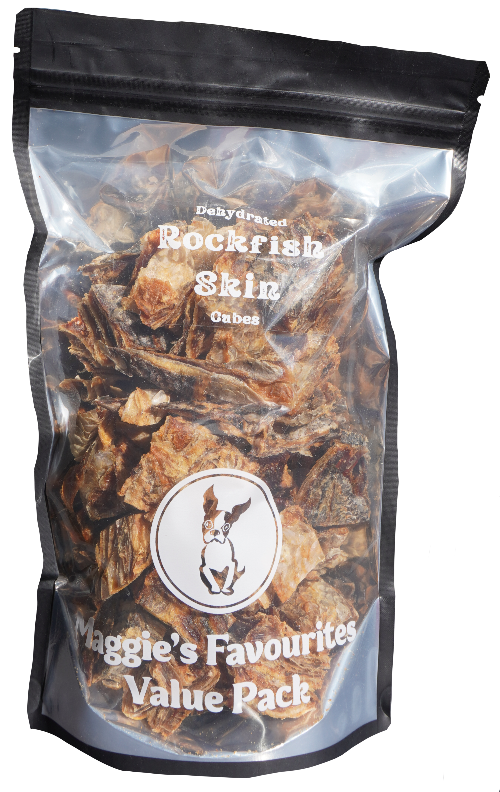 Maggie's Favourites - Rockfish Dehydrated Skin Cubes - Value Pack