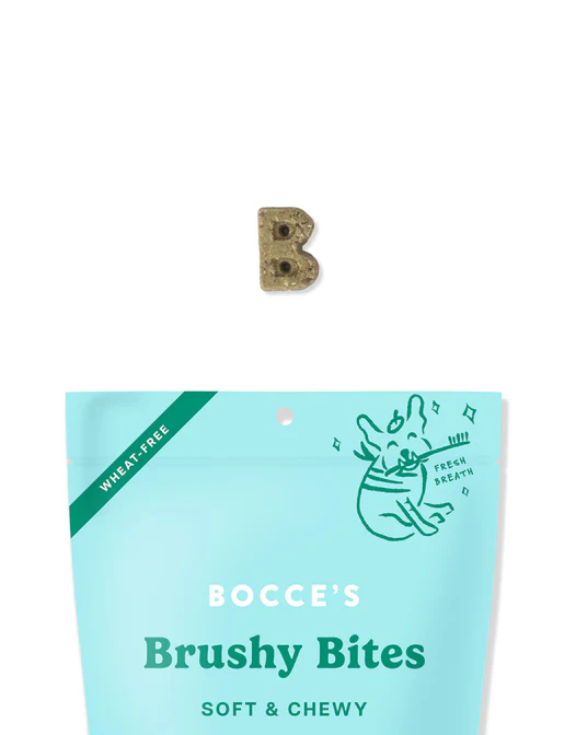 Bocce's Bakery - Brushy Bites Soft & Chewy Treats - 6oz