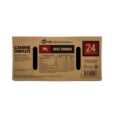 Iron Will Raw - Canine Complete - 24 lb Bulk Case