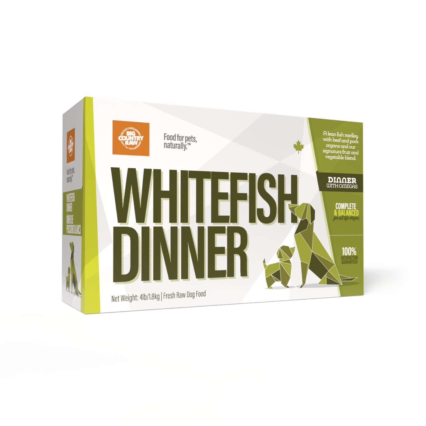 Big Country Raw - 4 lb Dinner Cartons