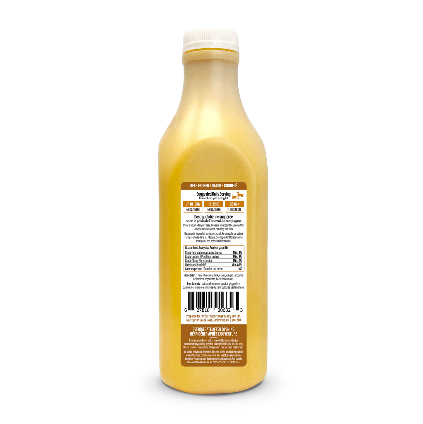 Big Country Raw - Immunity Goat Milk
