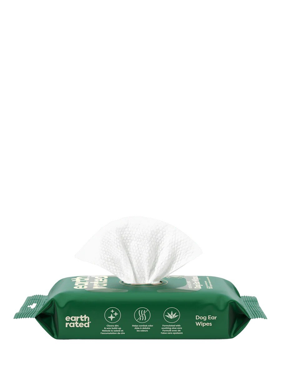 Earth Rated - Ear Wipes - 60pk