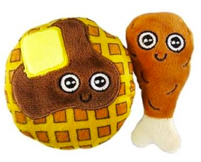 Mad Cat - Chicken and Waffles Twin Pack Catnip Cat Toy