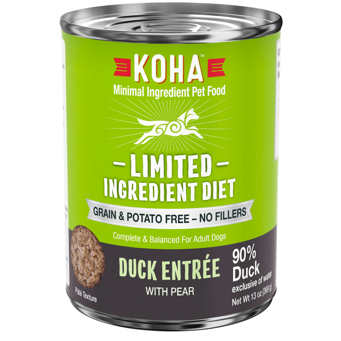 Koha - Wet Dog Food - LID 90% Meat Entree