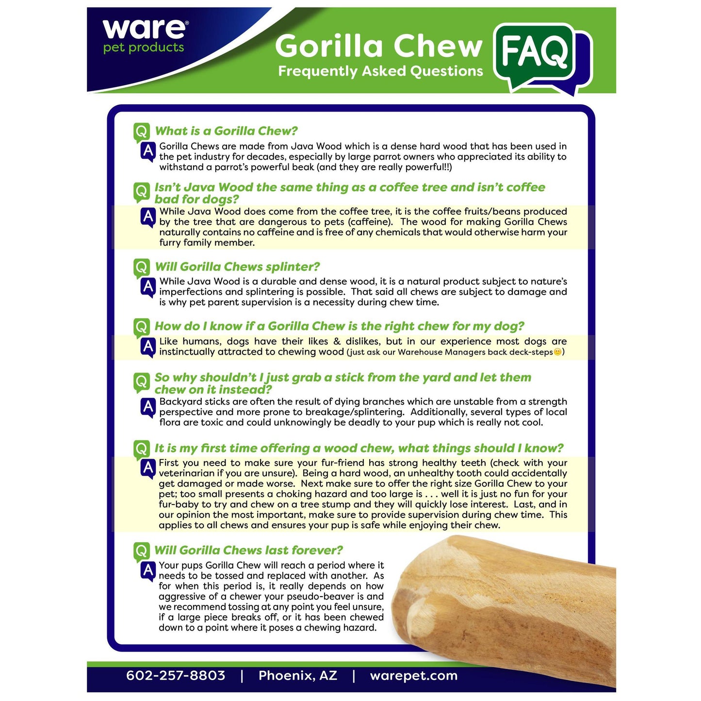 Gorilla Chews