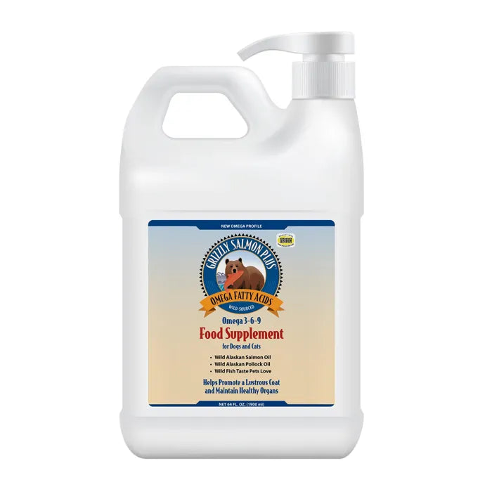 Grizzly Pet Products - Salmon Plus Oil Supplement