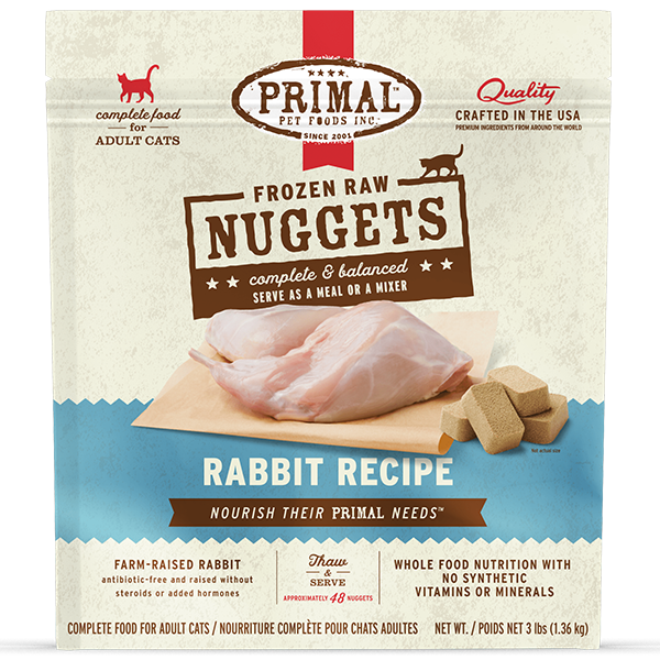 Primal - Cat Raw Frozen Nuggets (3 lb)