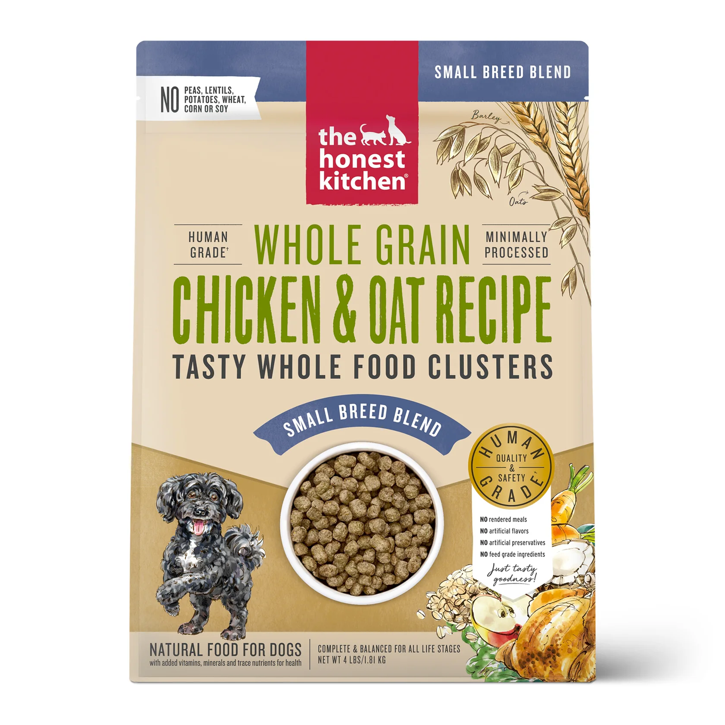 The Honest Kitchen - Dry Dog Food - Whole Food Clusters - Small Breed
