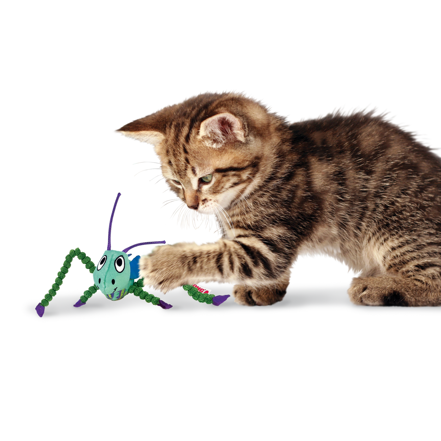 Kong - Cat Toys - Crackles - Grasshopper