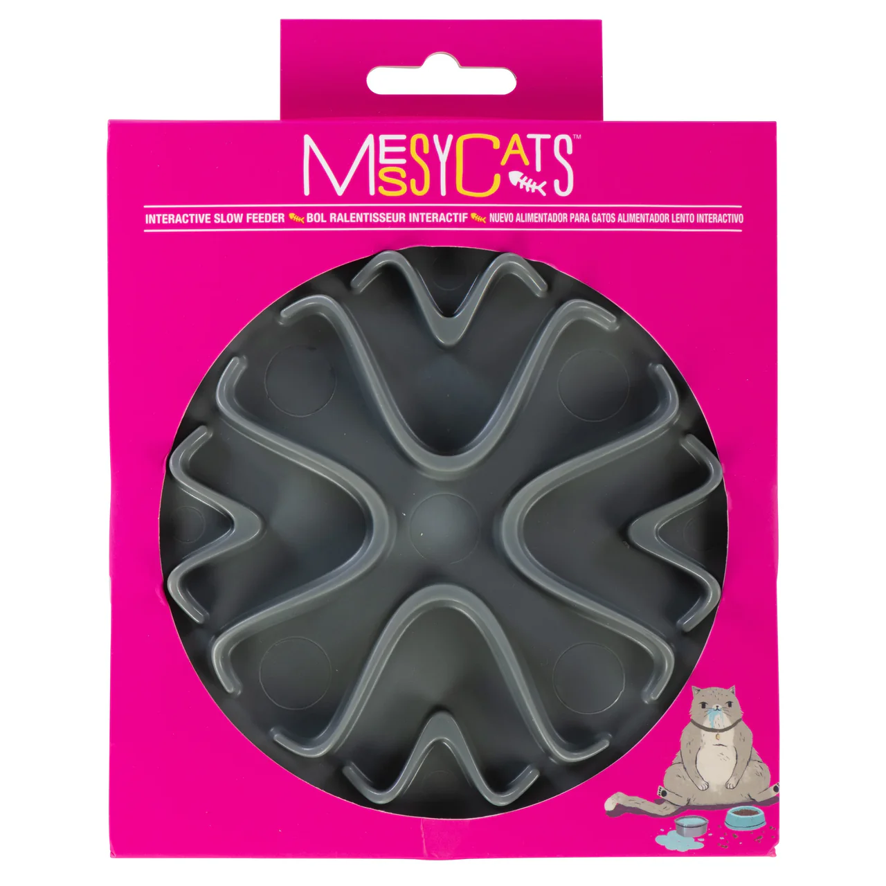 Messy Mutts - Messy Cats Interactive Slow Feeder