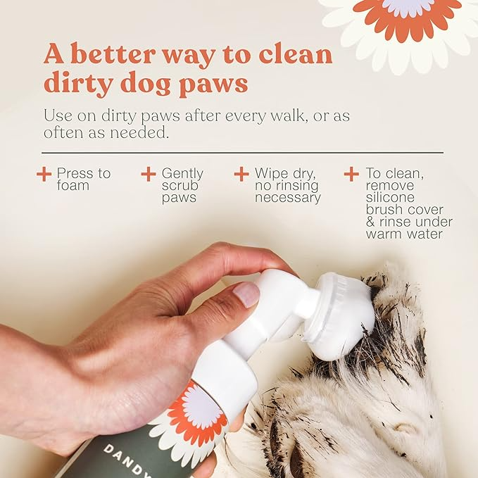 Dandylion - Clean Paws No-Rinse Foaming Cleanser