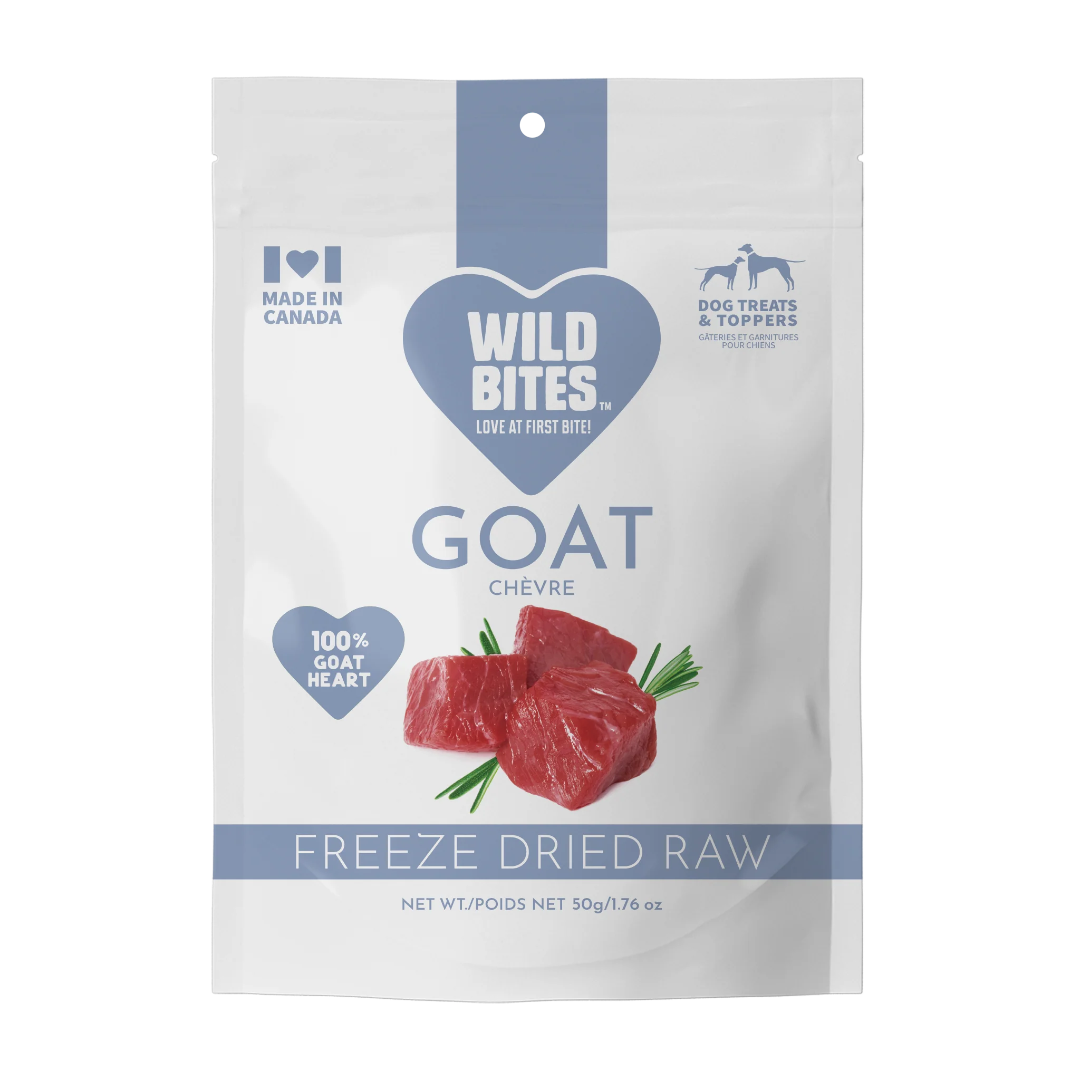 Wild Bites - Freeze-Dried Goat - 50g