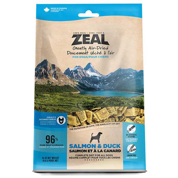 Zeal - Gently Air-Dried - Grain Free - Dog Food