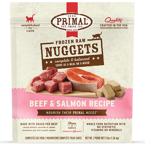 Primal - Cat Raw Frozen Nuggets (3 lb)